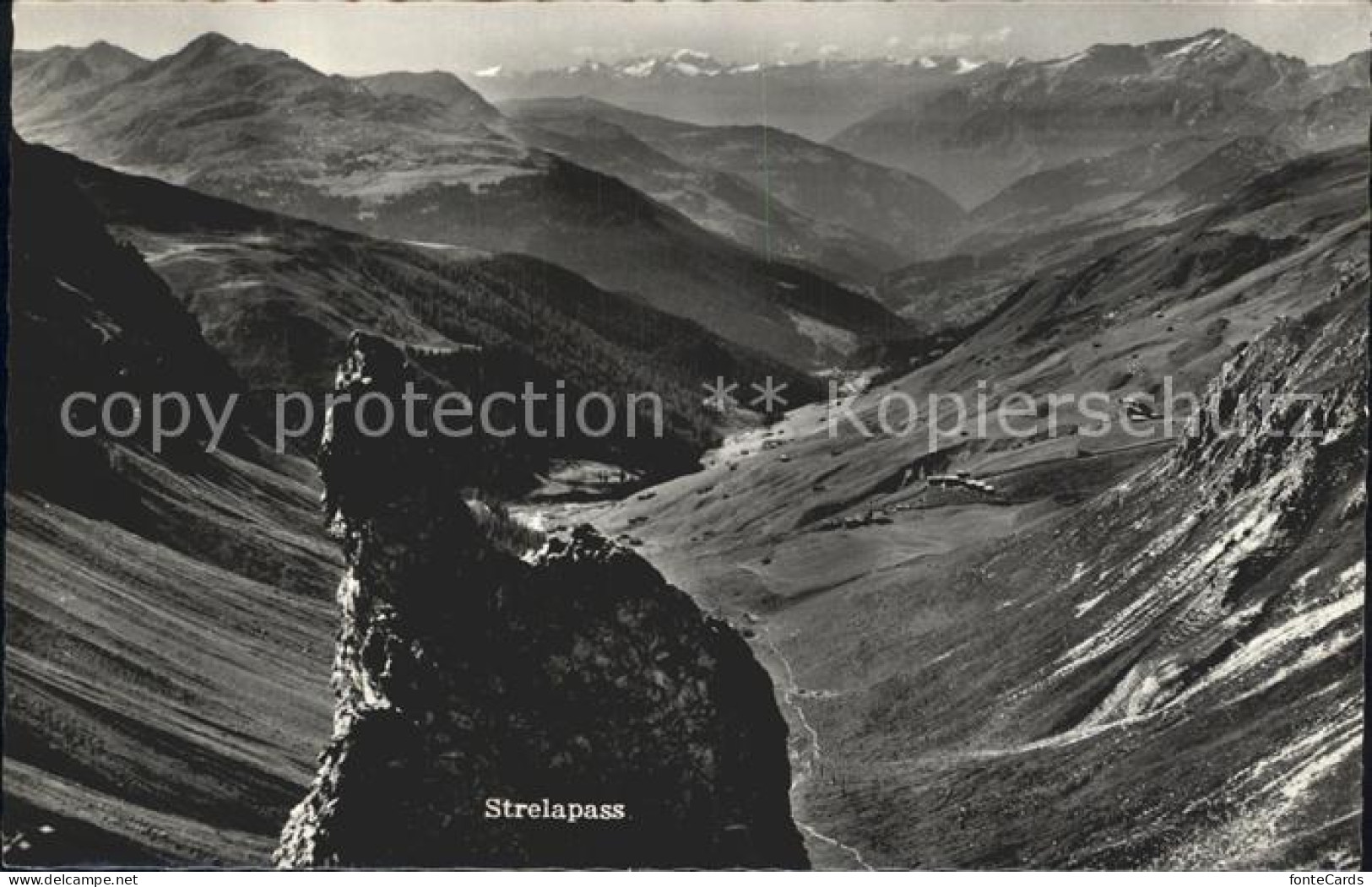 12341256 Strelapass Schanfigg Toedi Calanda Strelapass - Andere & Zonder Classificatie