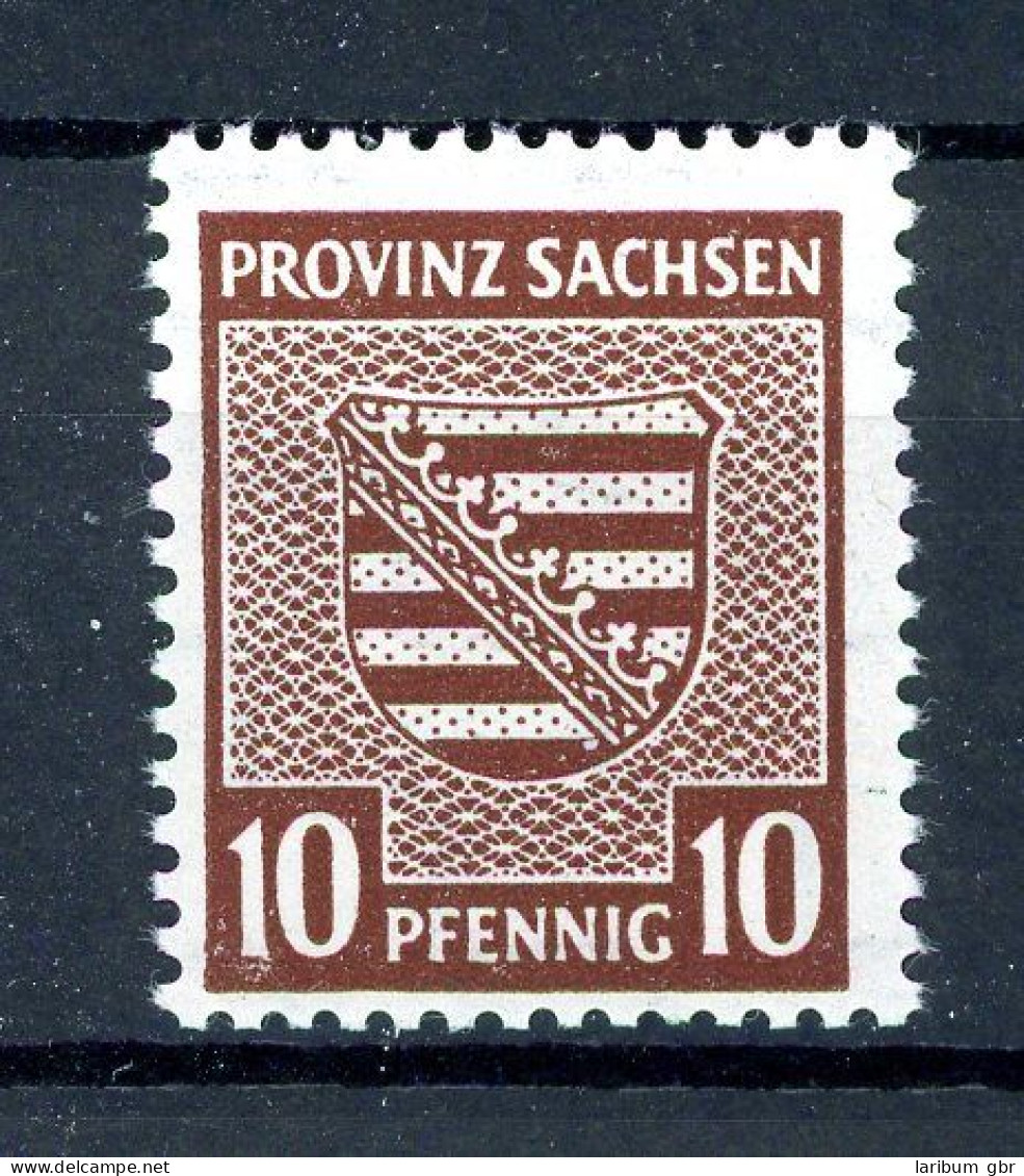 SBZ Provinz Sachsen 78 Y B Y Postfrisch Geprüft Jasch #JJ784 - Otros & Sin Clasificación