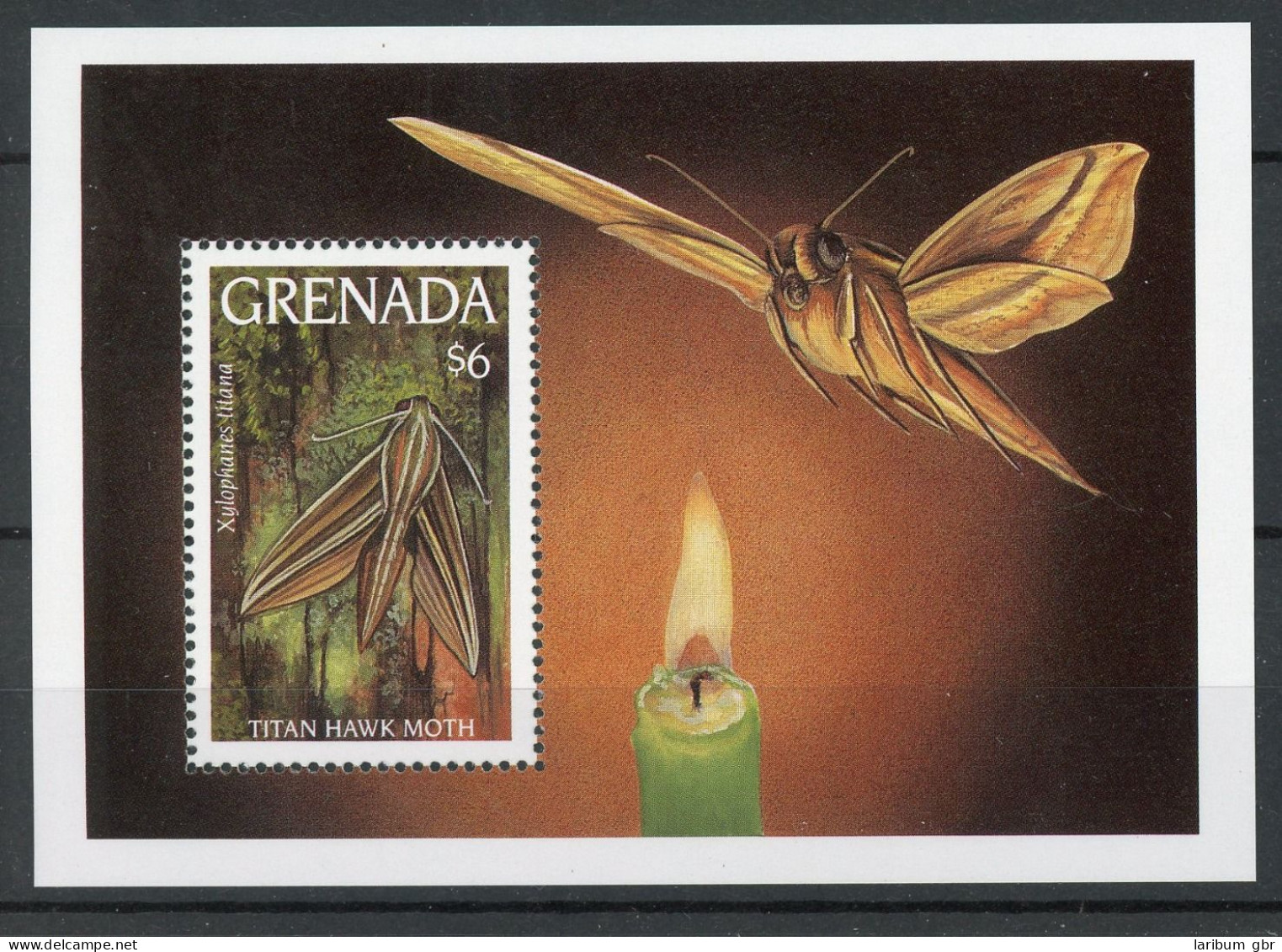 Grenada Block 330 Postfrisch Nachtfalter #HB122 - Grenada (1974-...)