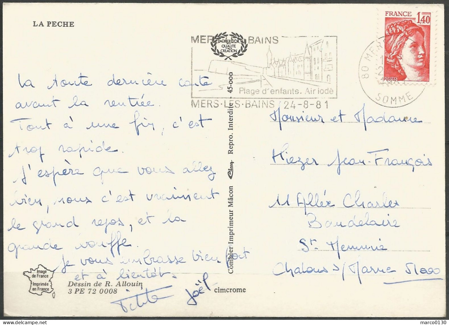 CARTE POSTALE "HUMORISTIQUE"  - Humor