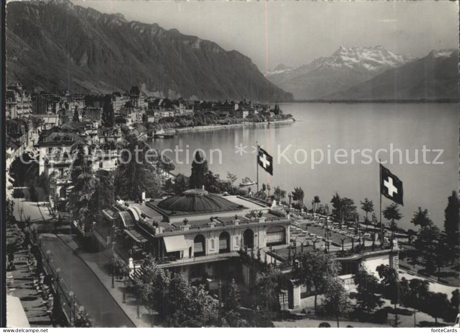 12337836 Montreux VD Pavillon Des Sports Et Les Dents Du Midi Montreux VD - Other & Unclassified