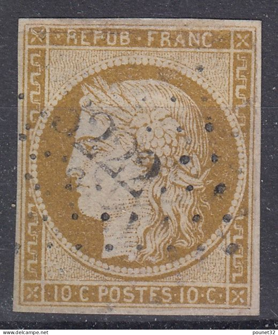 TIMBRE FRANCE CERES N° 1 OBLITERATION PC 3222 ST OMER - BONNES MARGES - COTE 365 € - 1849-1850 Ceres