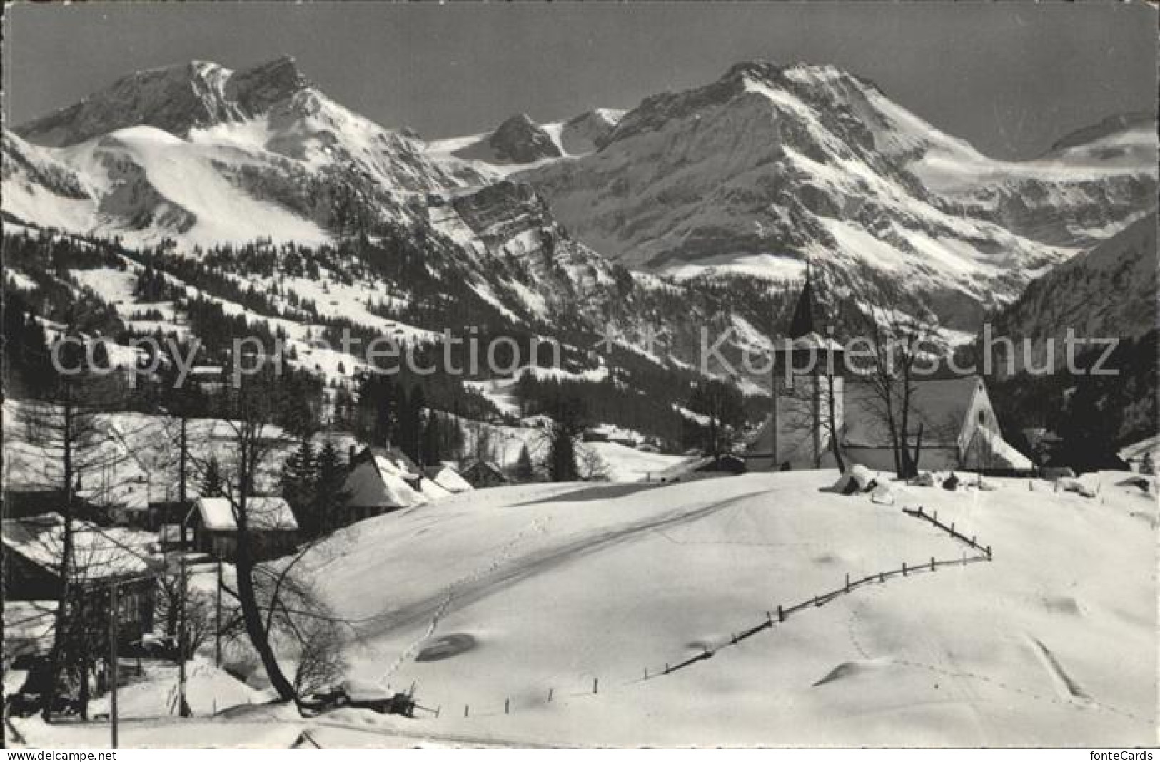 12337636 Lauenen Mit Niesenhorn Hahnenschritthorn Und Wildhorn Lauenen - Sonstige & Ohne Zuordnung