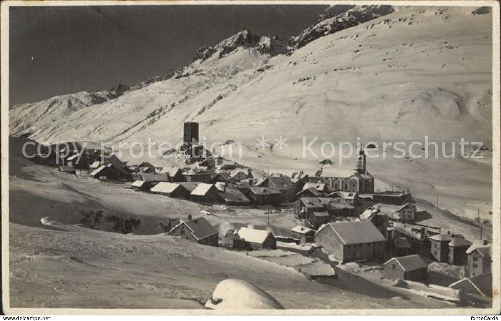 12337626 Hospental Mit Muetterlishorn Hospental - Sonstige & Ohne Zuordnung