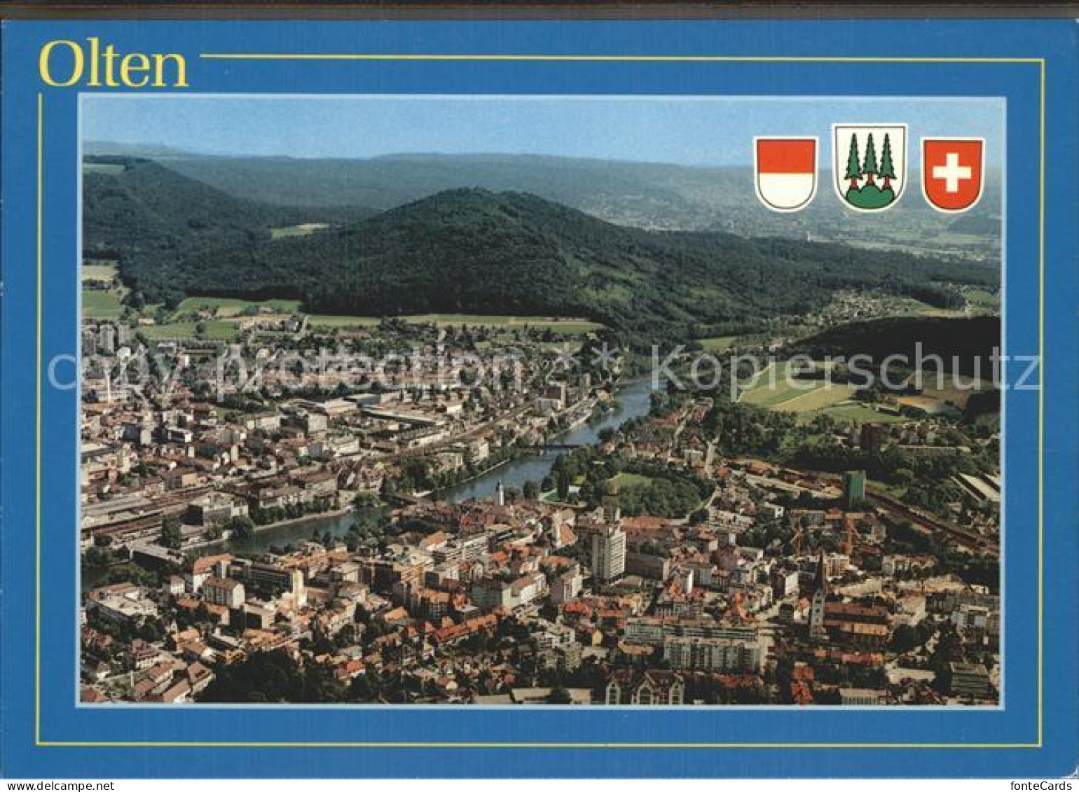 12337466 Olten Fliegeraufnahme Olten - Otros & Sin Clasificación