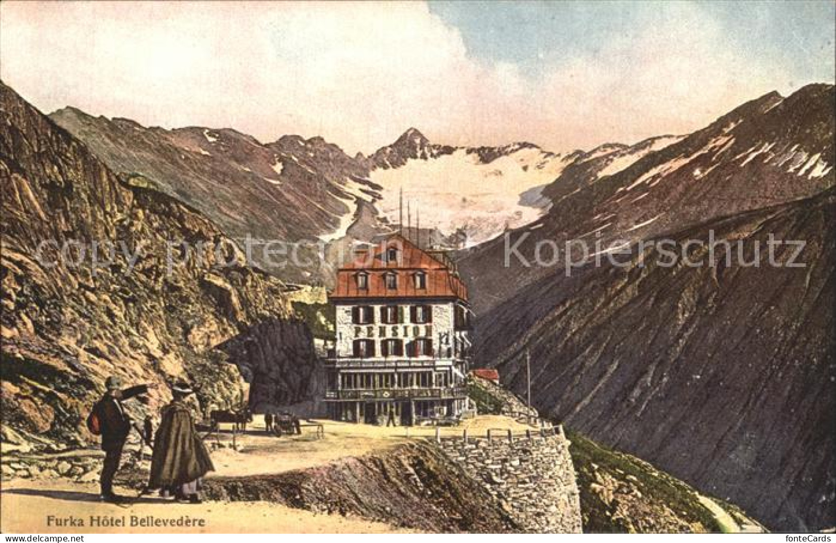 12336666 Furkapass Hotel Bellevedere Furka - Andere & Zonder Classificatie