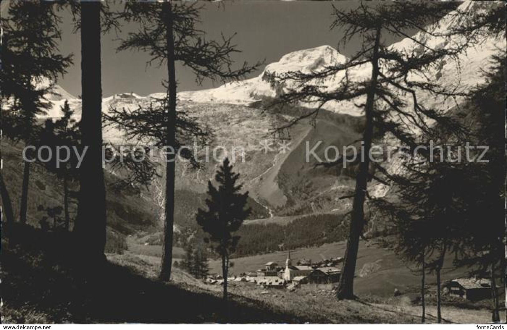 12336566 Saas-Fee Alphubel Und Taeschhorn Saas-Fee - Andere & Zonder Classificatie