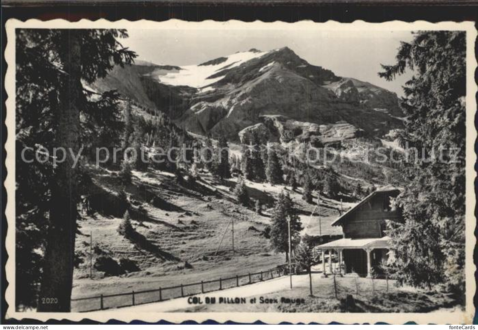 12336316 Col Du Pillon Et Scex Rouge Col Du Pillon - Autres & Non Classés