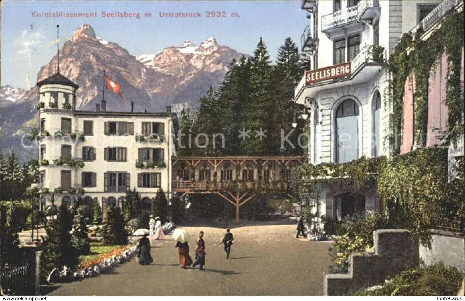 12335656 Seelisberg UR Hotel Mit Urirotstock Seelisberg - Altri & Non Classificati