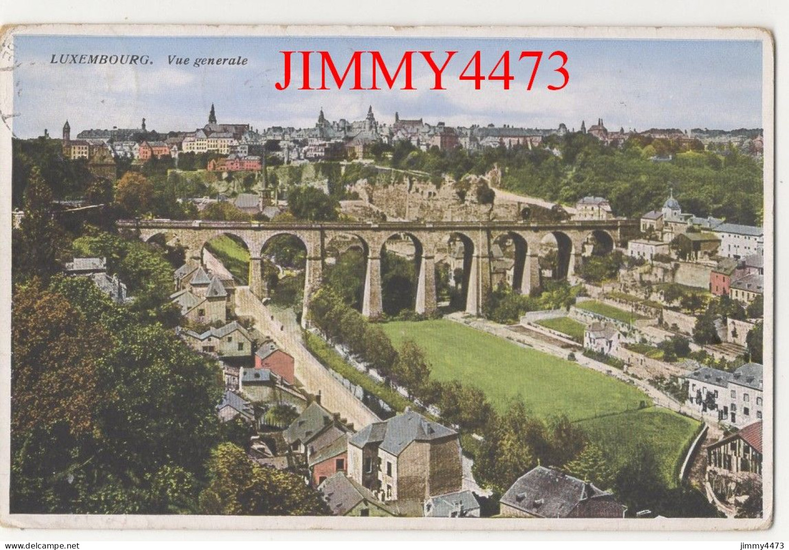 CPA - LUXEMBOURG En 1931 - Vue Générale - Edit. Th. Wirol - Luxembourg Gare - Luxemburg - Stad