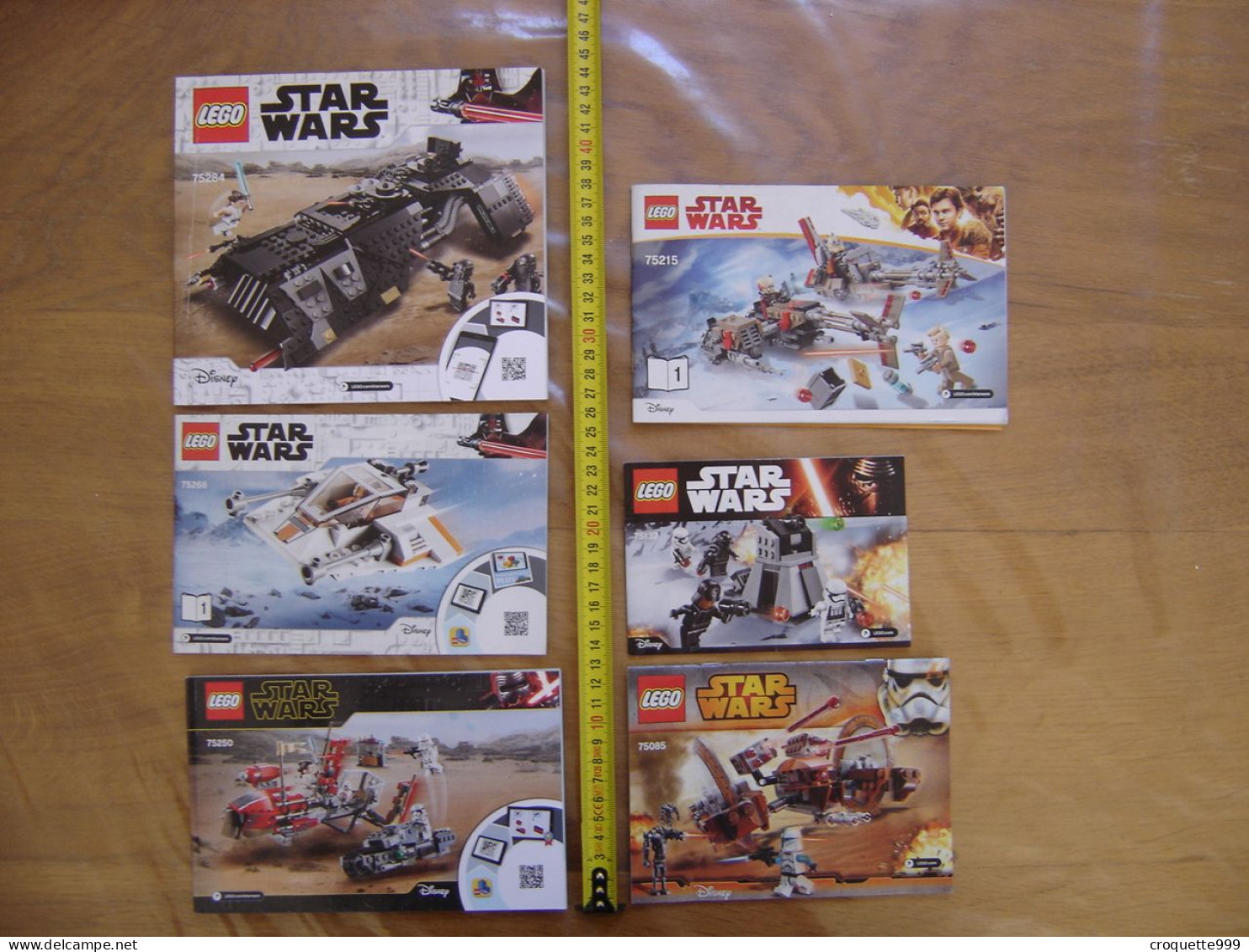 Livret Notice Catalogue Pour Le Jeu LEGO STAR WARS 75085 75215 75250 75268 75284 - Catalogi