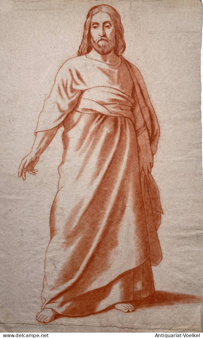 (Jesus Christ - Christus) - Zeichnung Dessin Drawing - Prints & Engravings