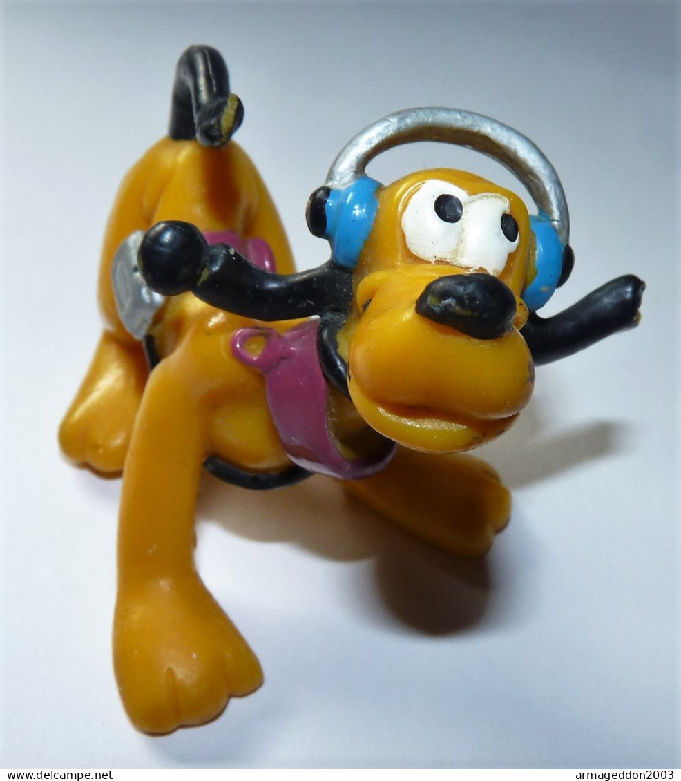 ANCIENNE FIGURINE PVC DISNEY PLUTO / 6.5 CM BULLYLAND GERMANY - Disney