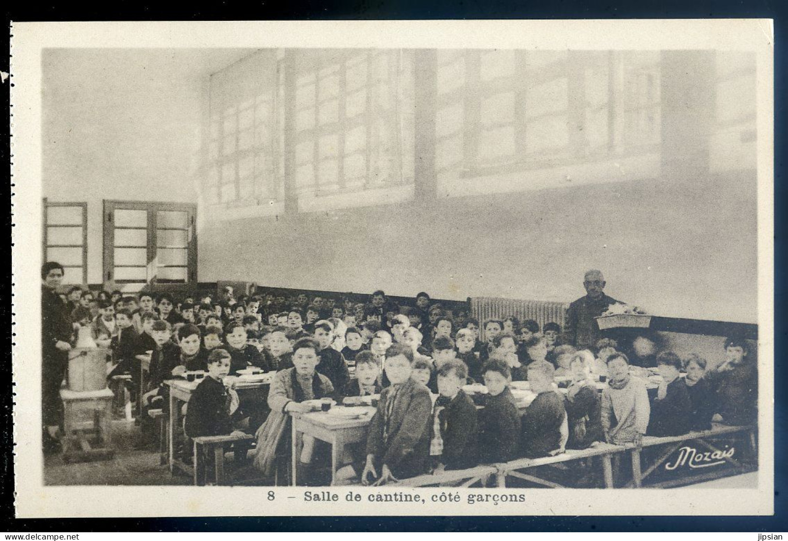 Cpa Du 44 Nantes Groupe Scolaire De Longchamp N° 8 Salle De Cantine , Côté Garçons - Sainte Thérèse   MAI24-11 - Nantes