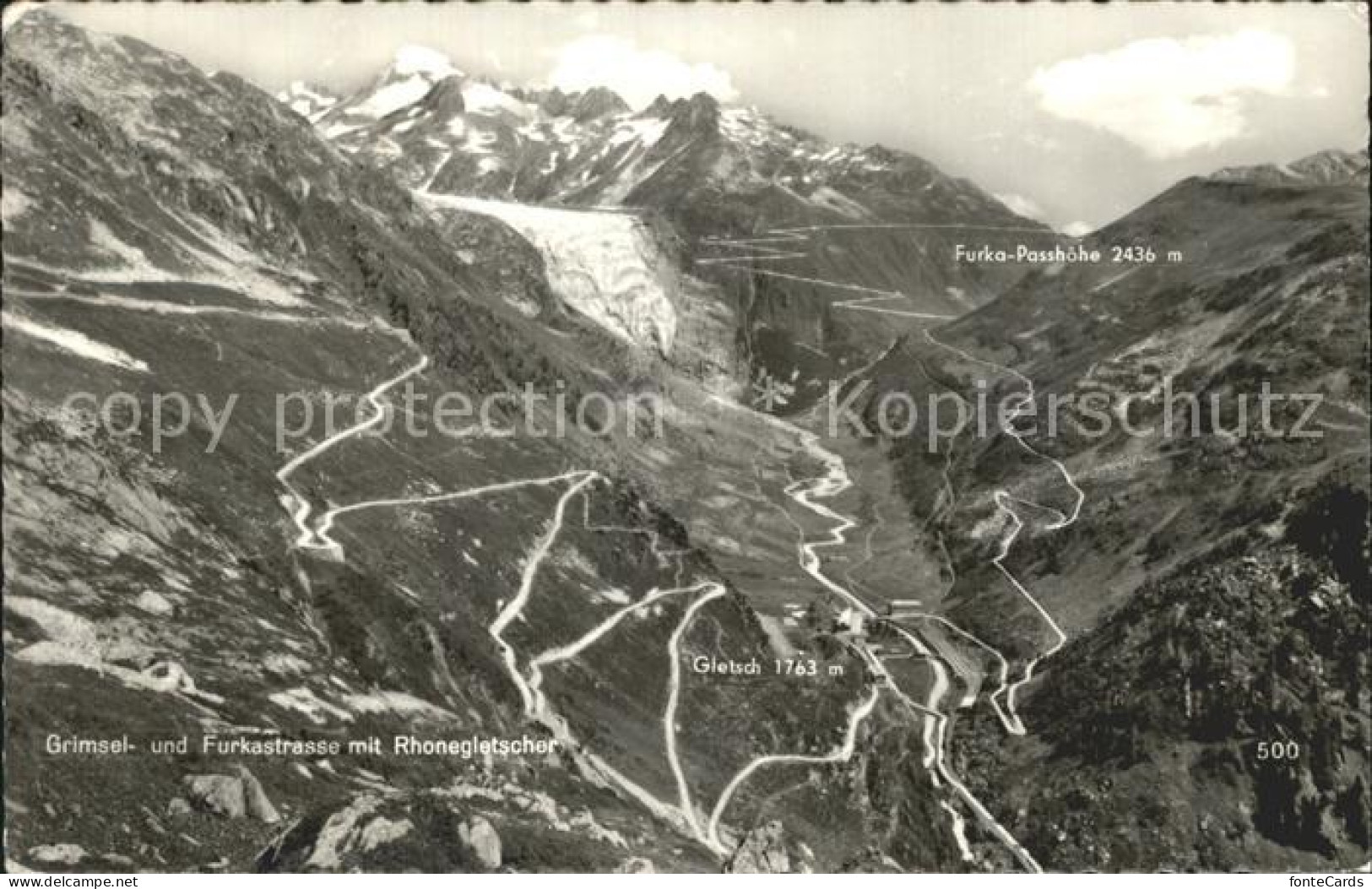 12334236 Grimsel Pass Furkastrasse Rhonegletscher Grimsel Pass - Other & Unclassified