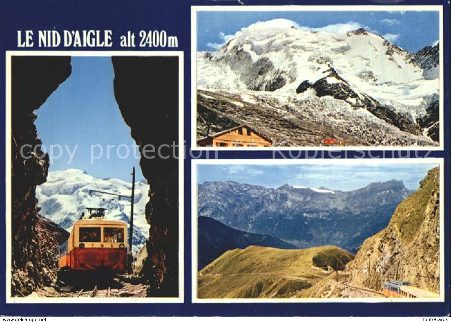 12325966 Aigle VD Bergbahn Le Nid D`Aigle Aigle - Sonstige & Ohne Zuordnung