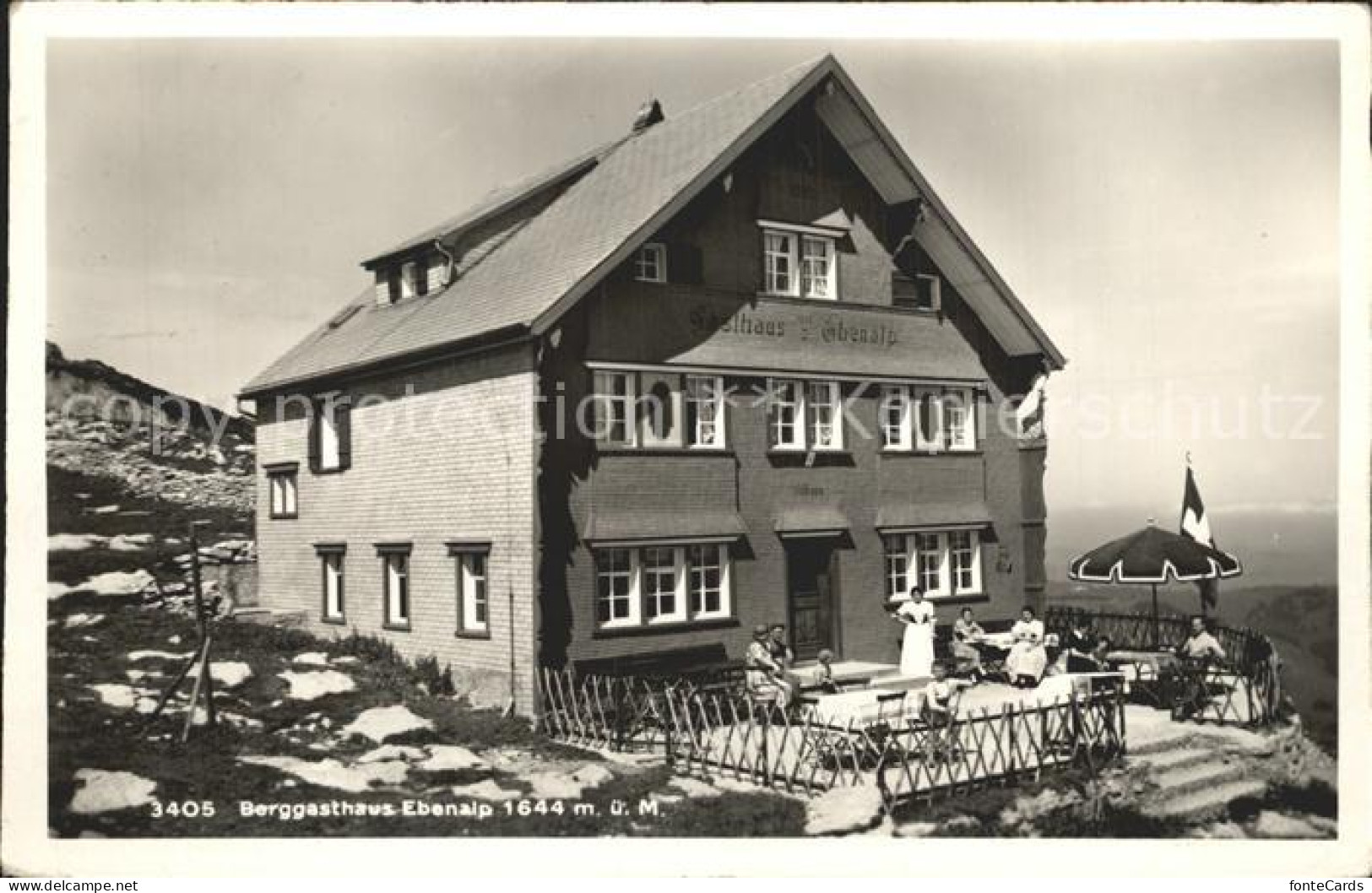 12323226 Ebenalp Berggasthaus Ebenalp - Andere & Zonder Classificatie