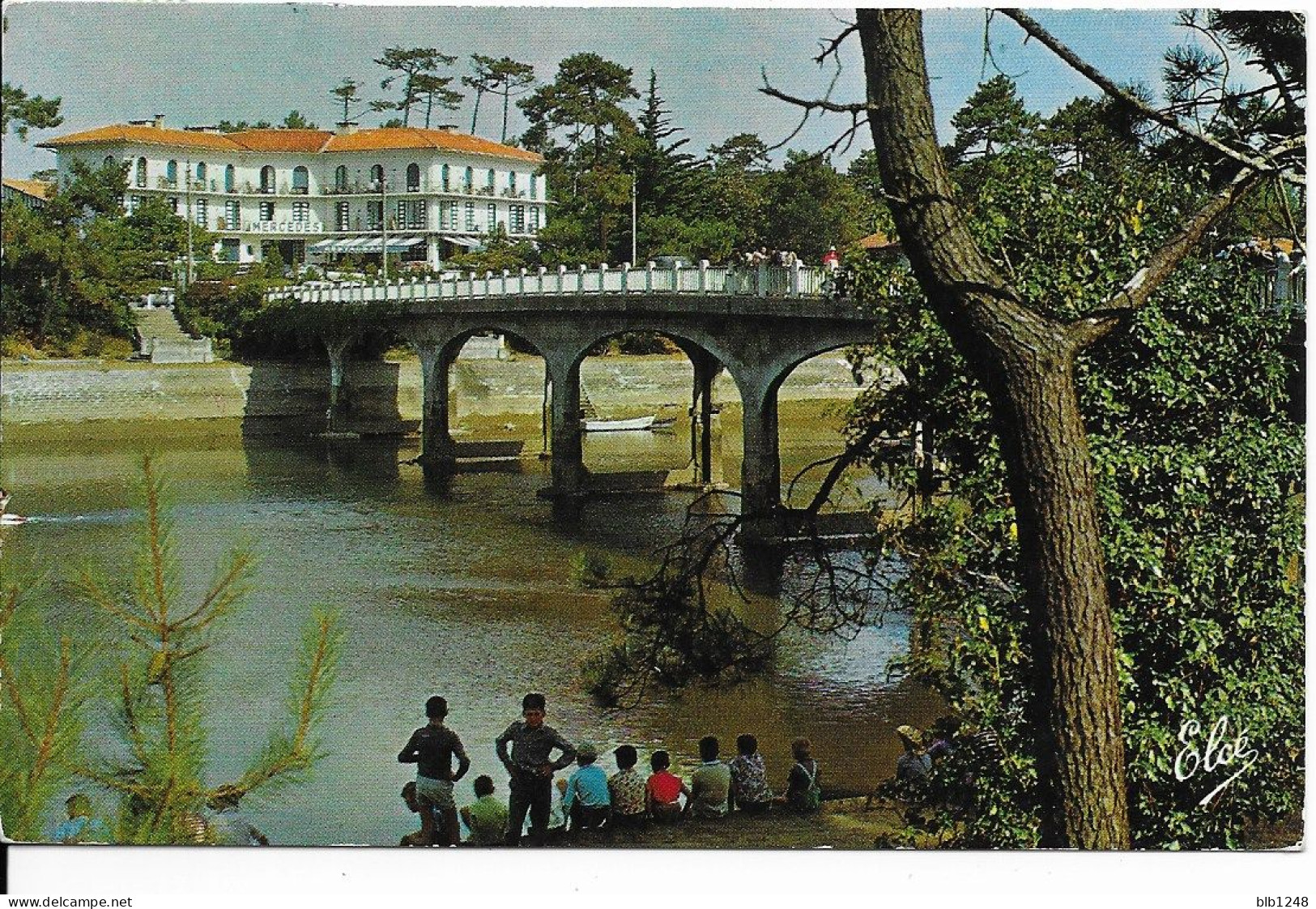 [40] Landes > Hossegor Le Pont Sur Le Canal Couleur - Hossegor