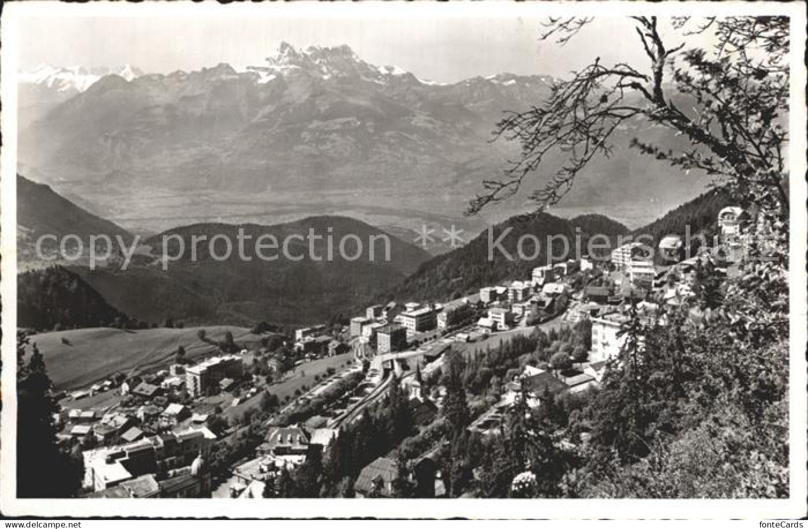 12318186 Leysin Plaine Du Rhone Dents Du Midi Alpenpanorama Leysin - Andere & Zonder Classificatie