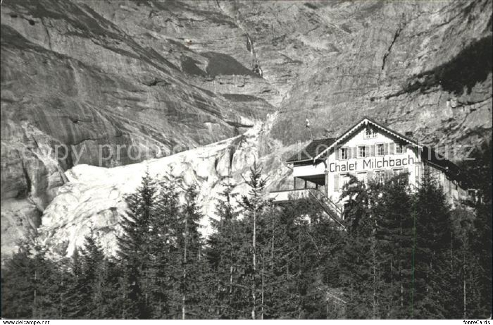 12311716 Grindelwald Restaurant Chalet Milchbach Grindelwaldgletscher Berner Alp - Sonstige & Ohne Zuordnung