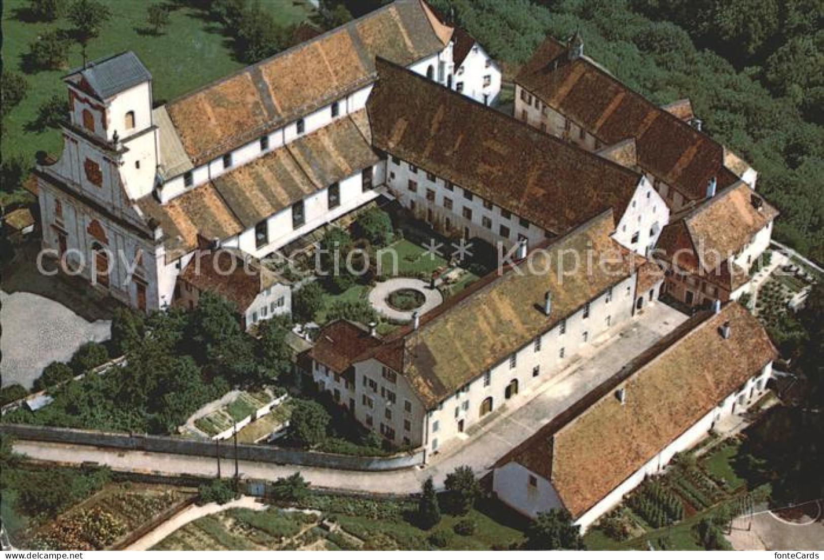 12310606 Mariastein SO Fliegeraufnahme Kloster Mariastein - Andere & Zonder Classificatie