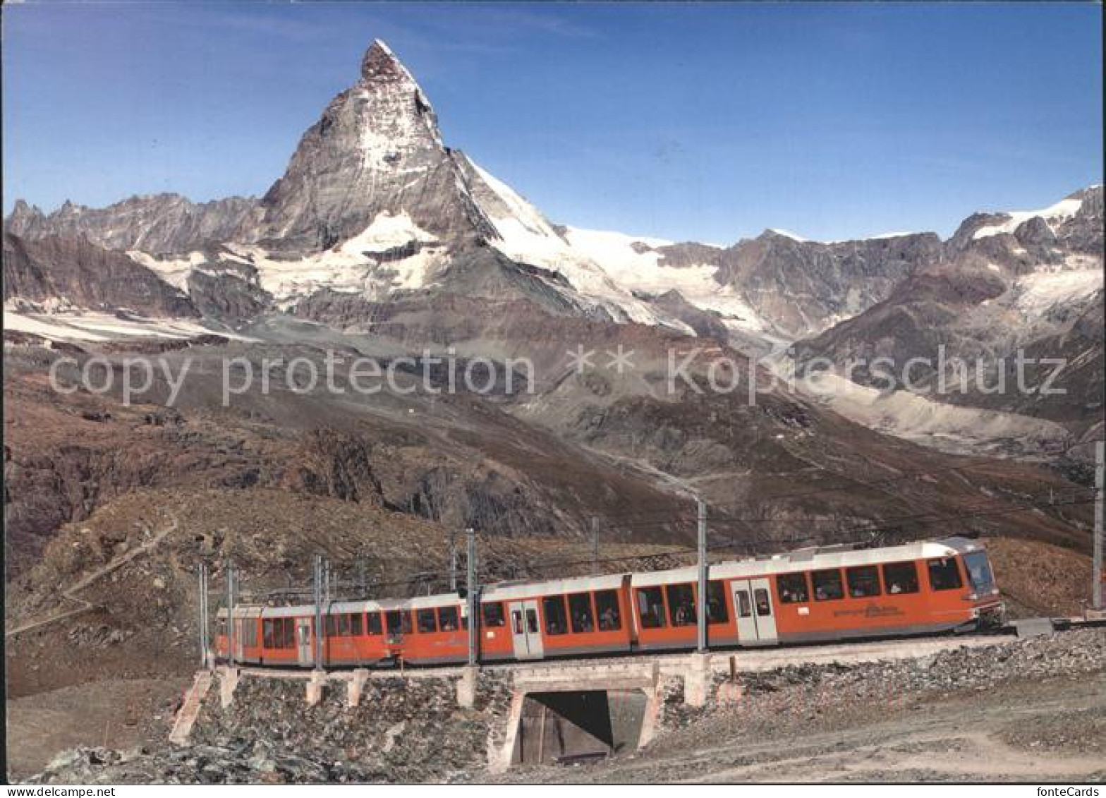 12274236 Gornergratbahn Matterhorn  Zermatt Gornergratbahn - Andere & Zonder Classificatie