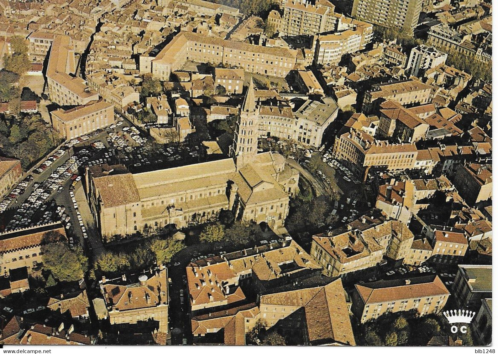 [31] Haute Garonne > Toulouse Vue Aerienne De La Basilique St Sernin - Toulouse