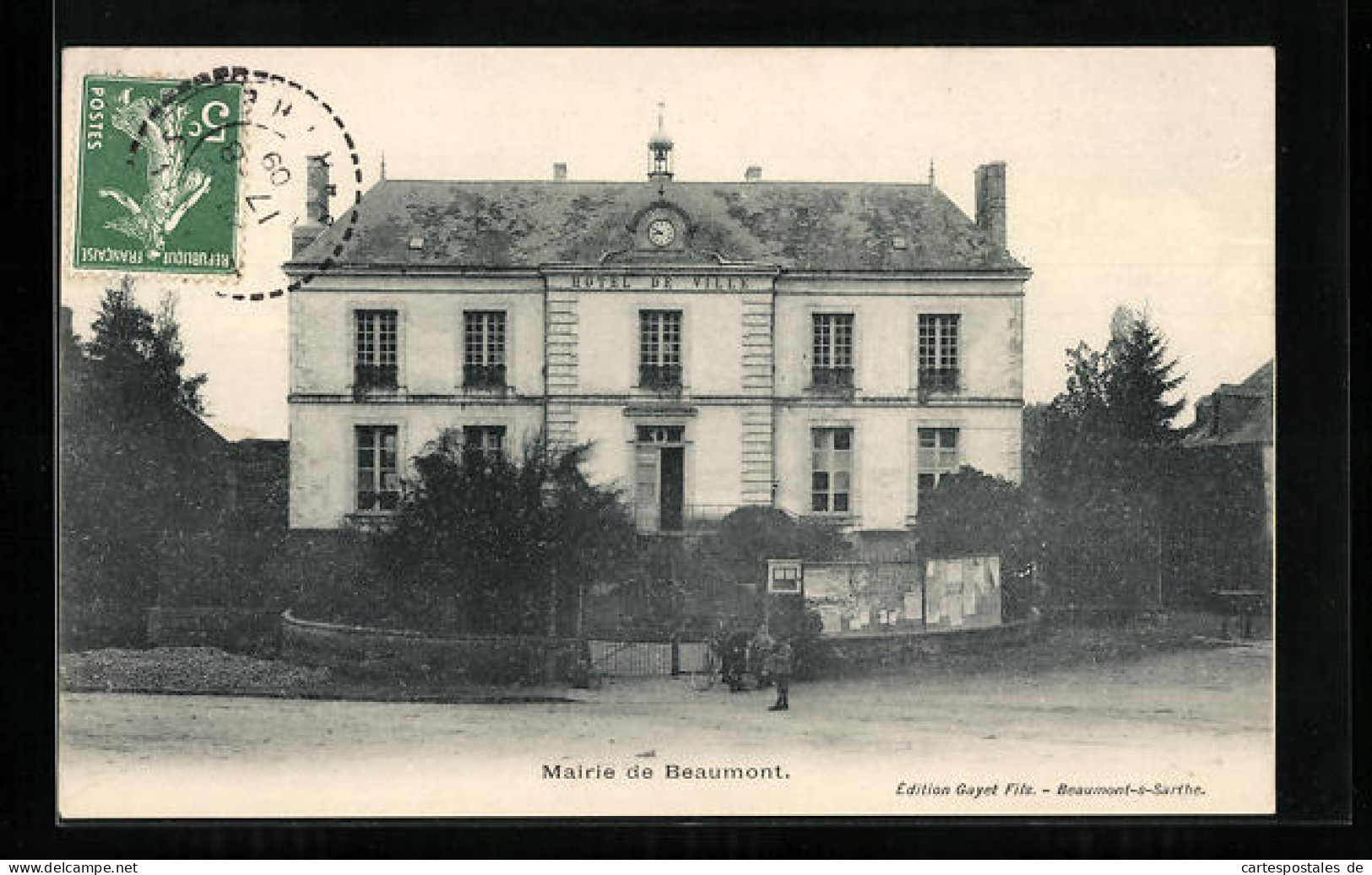 CPA Beaumont, Mairie De Village  - Other & Unclassified