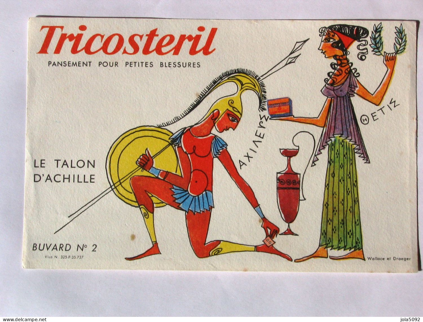 BUVARD - TRICOSTERIL - N°2 Le Talon D'Achile - Drogisterij En Apotheek