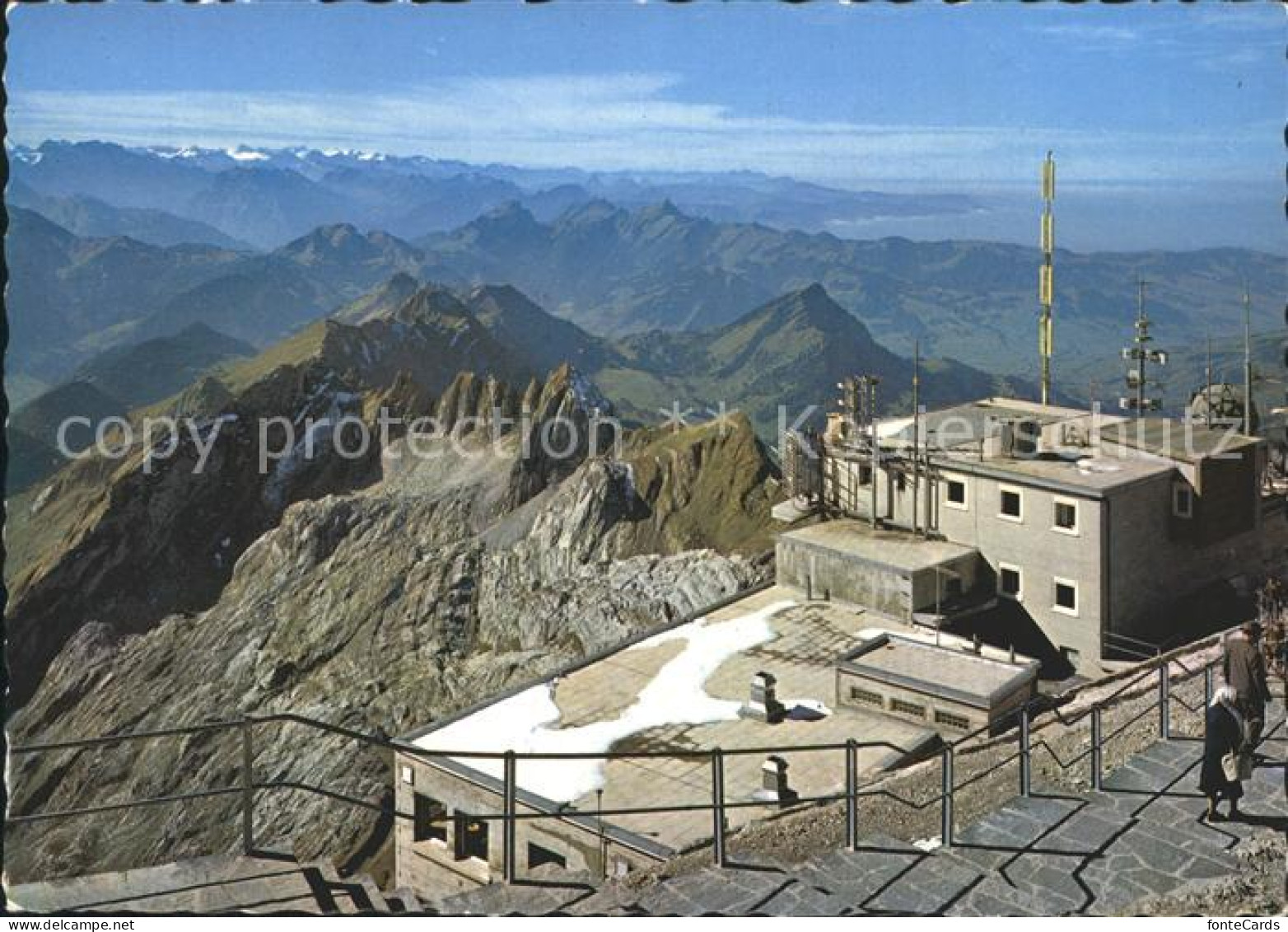 12257606 Saentis AR Mit Glarneralpen Gipfelstation Fernsicht Saentis AR - Other & Unclassified