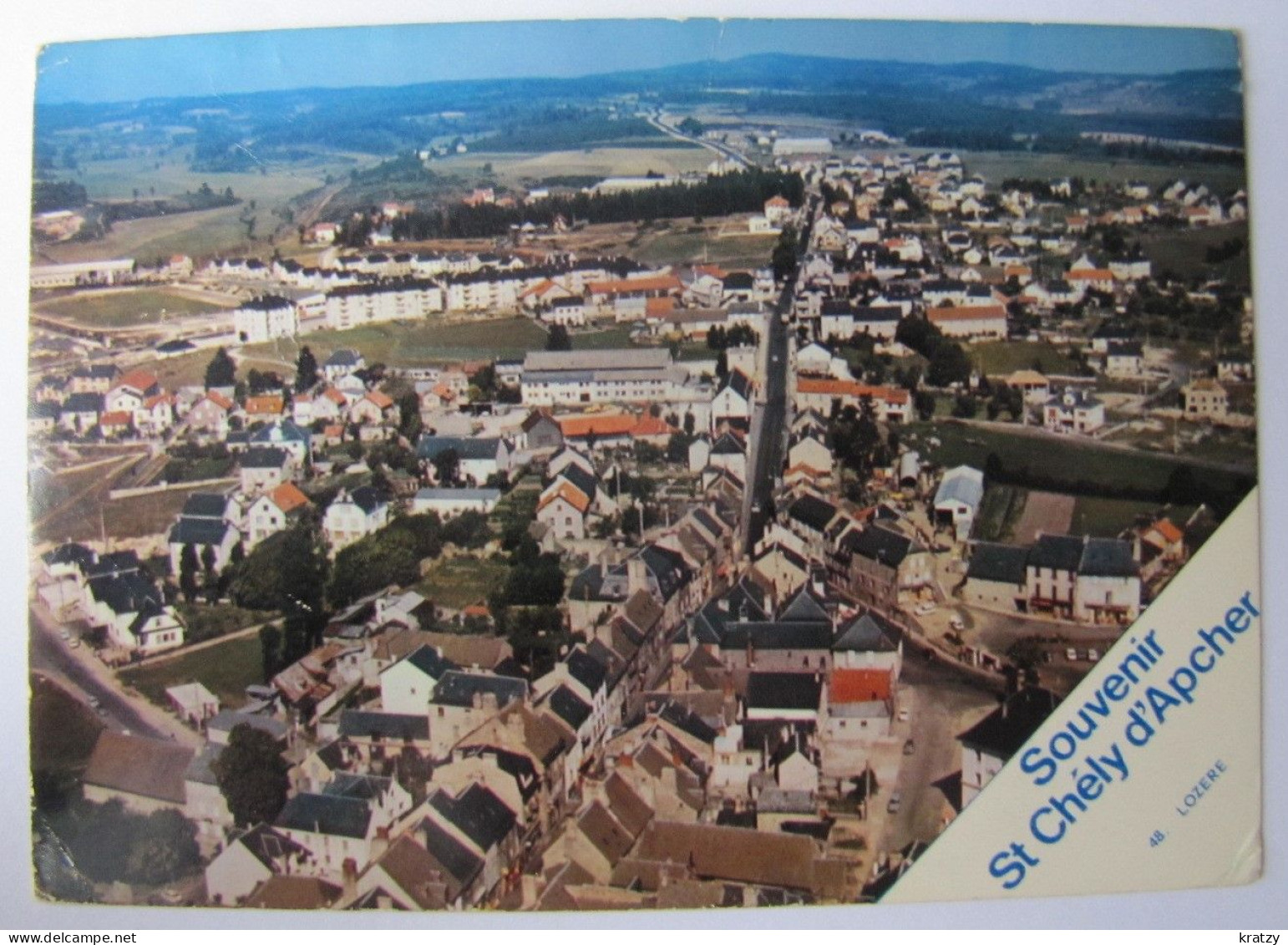 FRANCE - LOZERE - SAINT-CHELY-d'APCHER - Vue Générale - Saint Chely D'Apcher