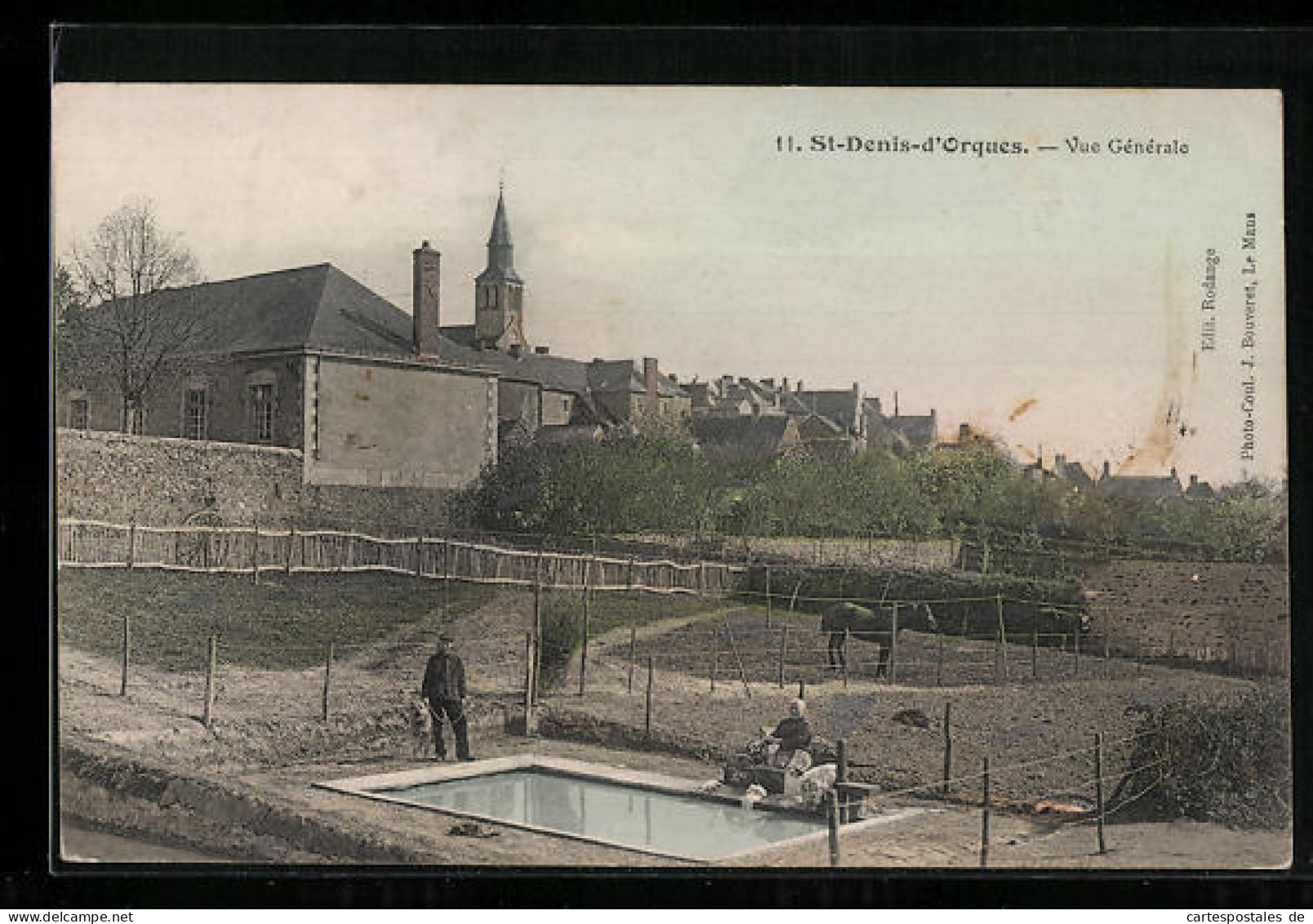 CPA St-Denis-d`Orques, Vue Generale  - Otros & Sin Clasificación