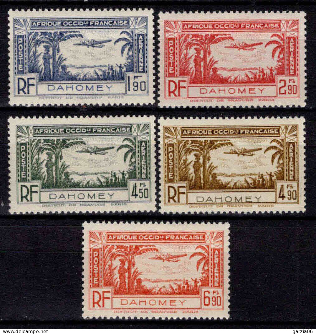 Dahomey  - 1940   - Avion  - PA 1 à 5  - Neuf ** - MNH - Unused Stamps