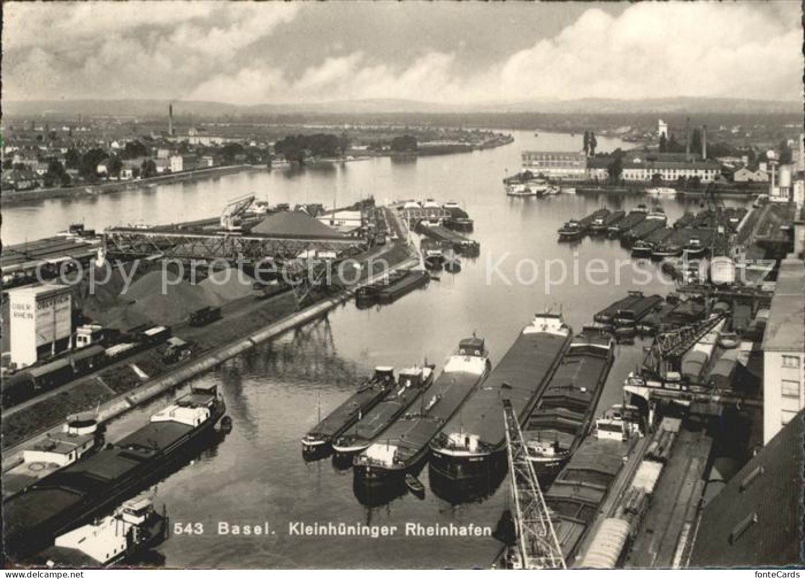 12251756 Basel BS Kleinhueningen Rheinhafen Basel BS - Andere & Zonder Classificatie