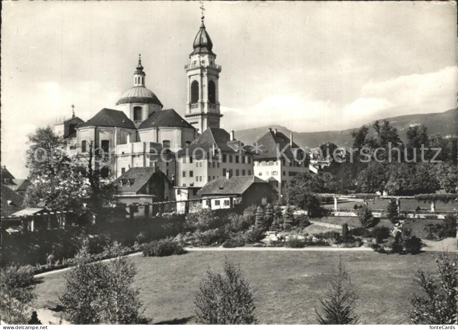 12250236 Solothurn St Ursen Kathedrale Chantier Arcal Solothurn - Otros & Sin Clasificación