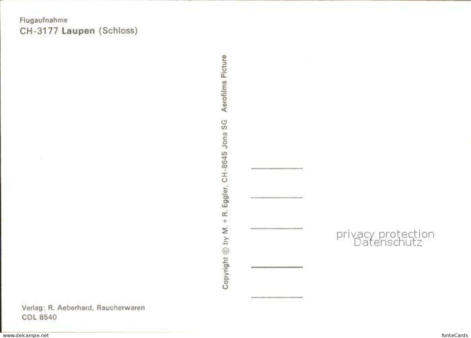 12247876 Laupen BE Schloss Fliegeraufnahme Laupen BE - Other & Unclassified