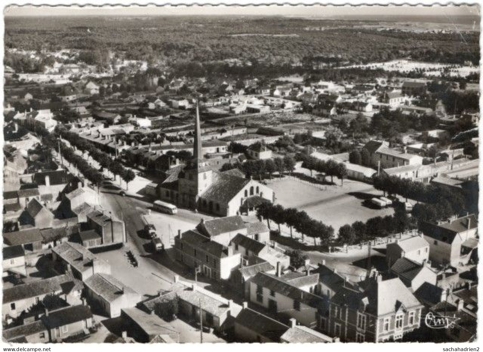 85. Gf. ST-JEAN-DE-MONTS. Vue Aérienne. 31294 - Saint Jean De Monts