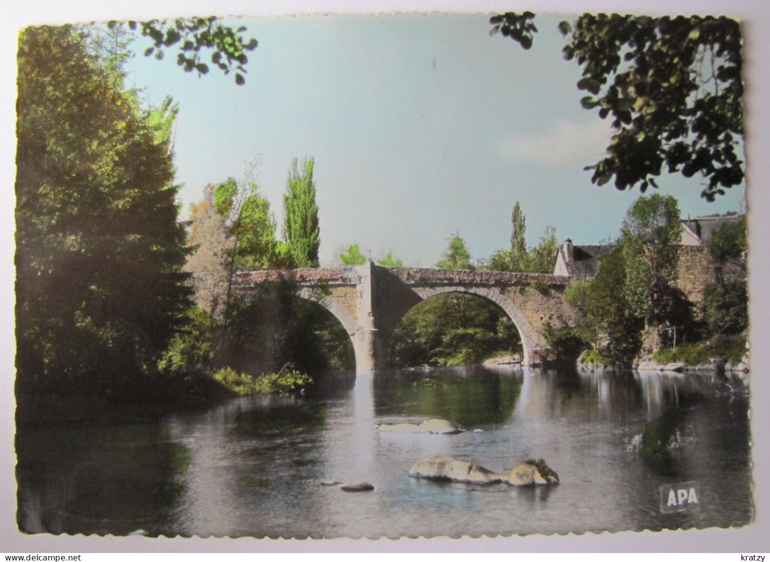 FRANCE - LOZERE - LE MONASTIER - Le Pont Romain Sur La Calagne - Autres & Non Classés