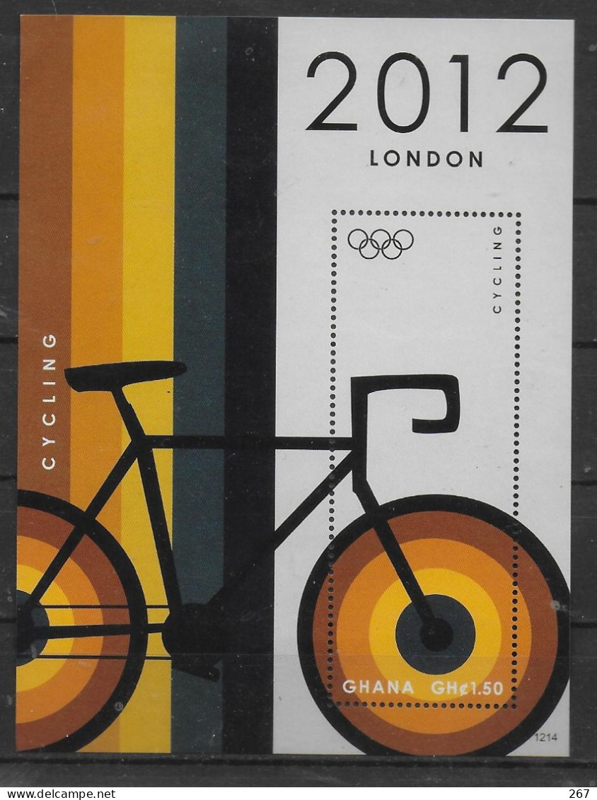 GHANA  BF 496  * * Jo 2012  Cyclisme - Cyclisme