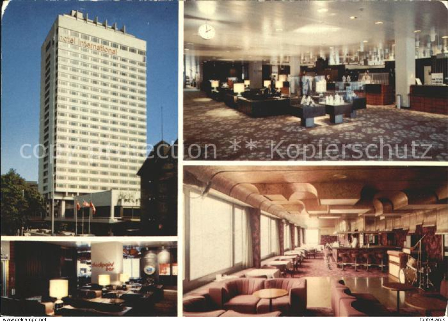 12221466 Zuerich Hotel International Foyer Restaurant Zuerich - Andere & Zonder Classificatie