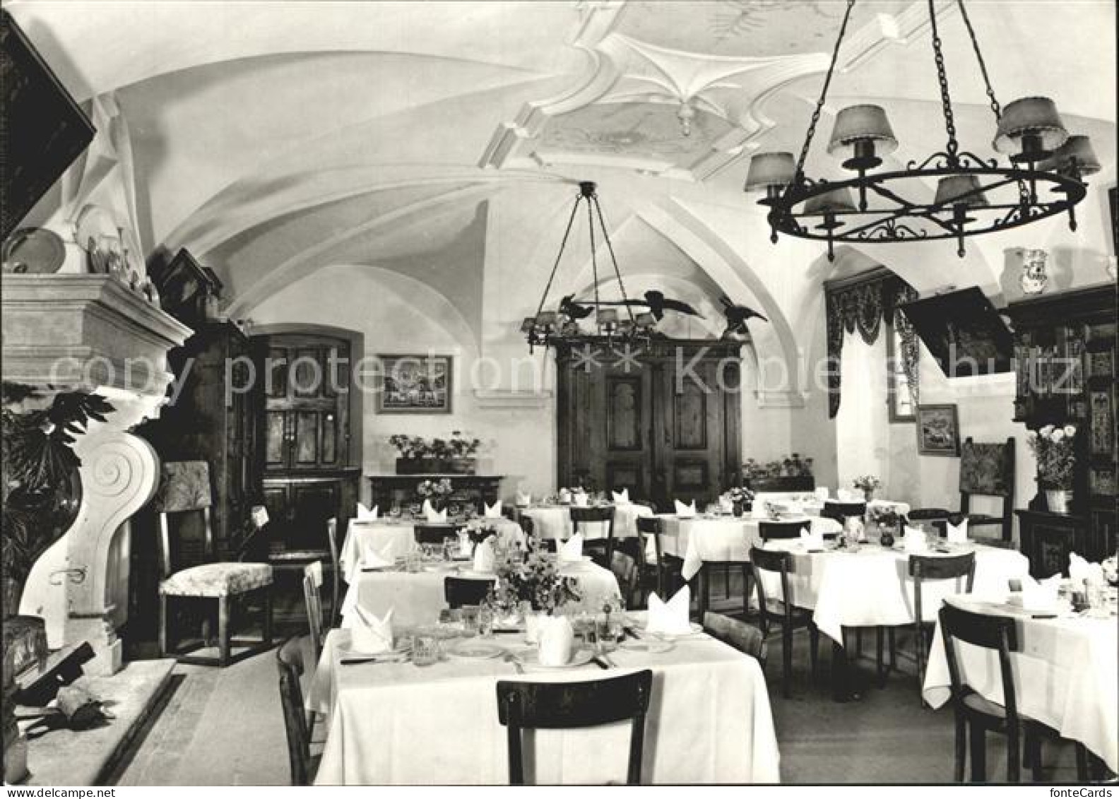 12189316 Soglio Speisesaal Hotel Willy Soglio - Autres & Non Classés