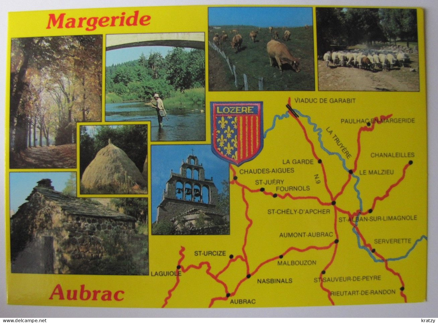 FRANCE - LOZERE - Margeride - Aubrac - Aumont Aubrac