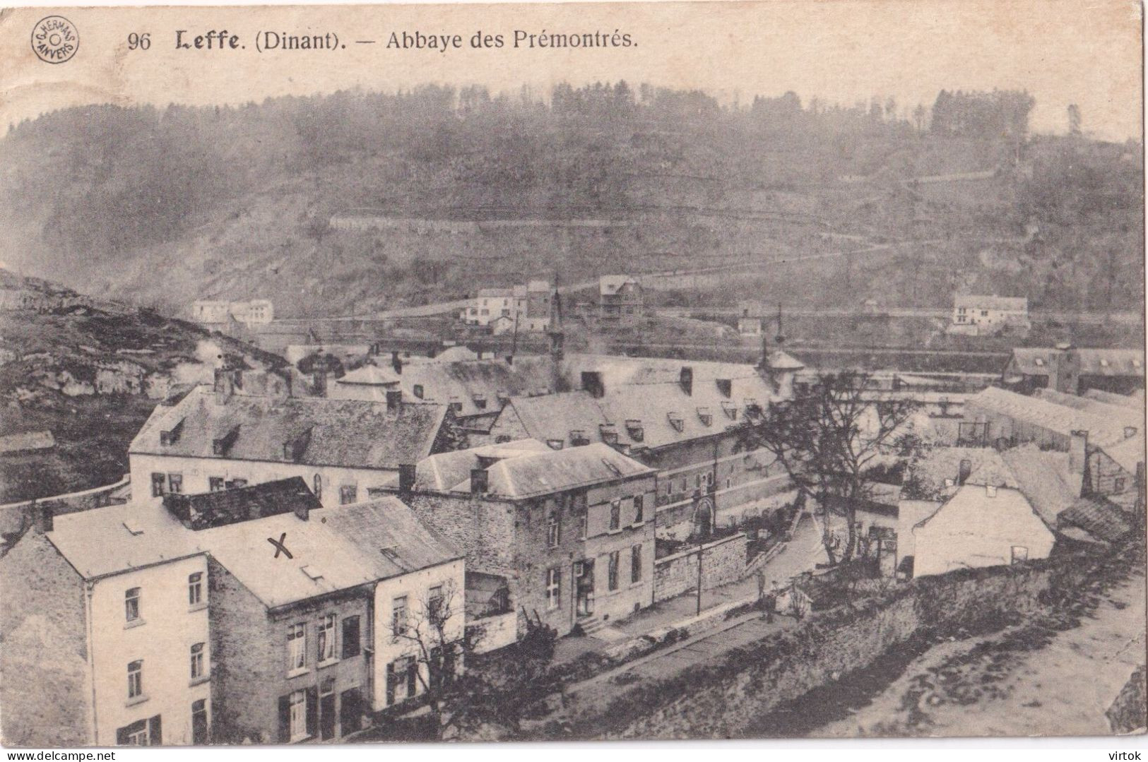 LEFFE  -   DINANT     1920 Avec Timbre - Dinant