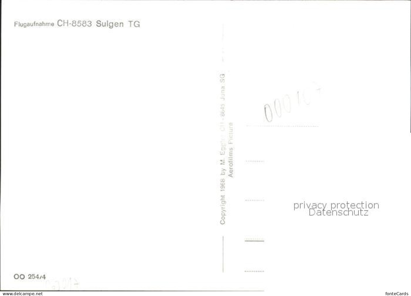 12160736 Sulgen Bischofszell Fliegeraufnahme Sulgen - Andere & Zonder Classificatie