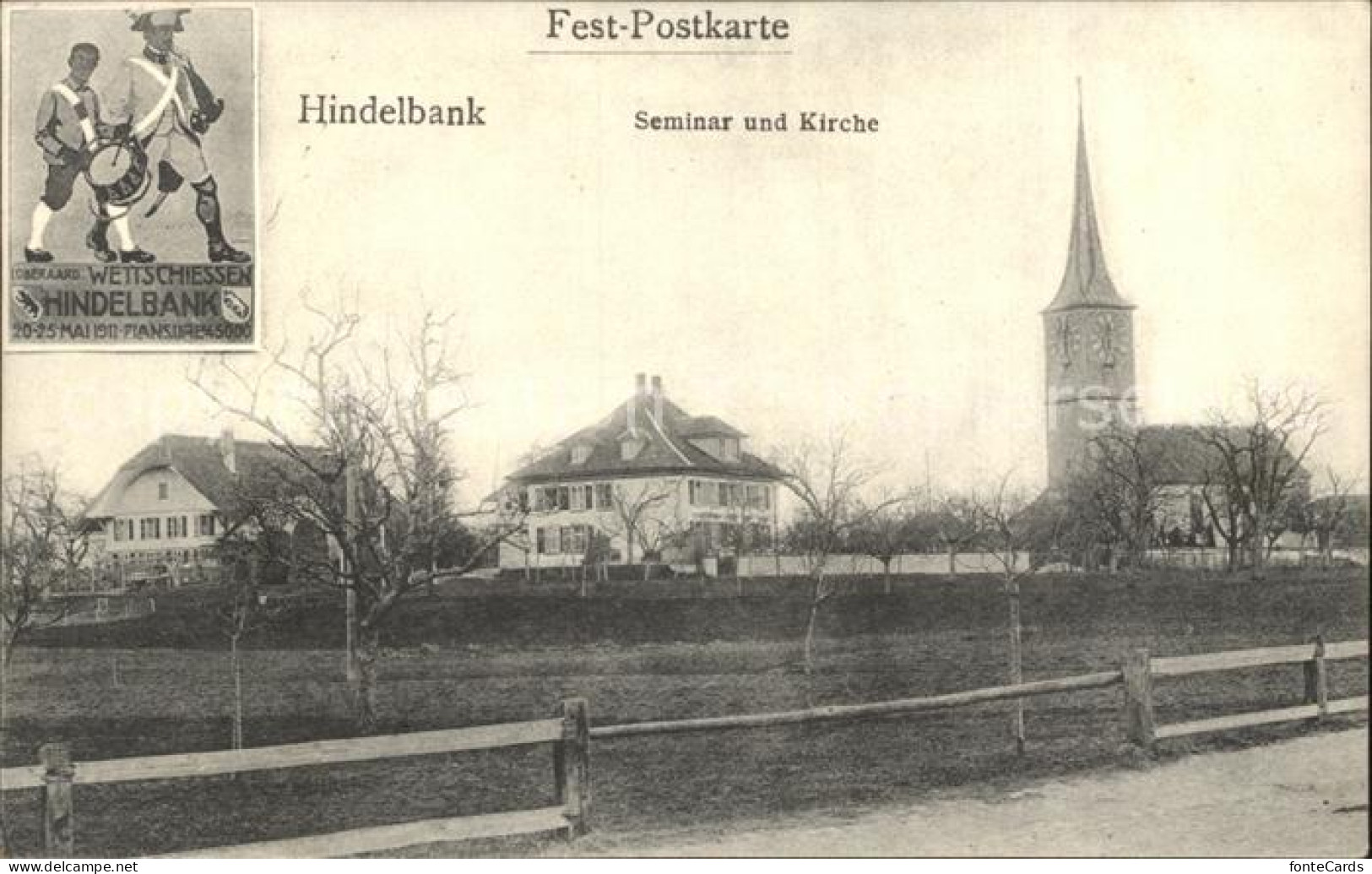 12159356 Hindelbank Seminar Und Kirche Hindelbank - Autres & Non Classés