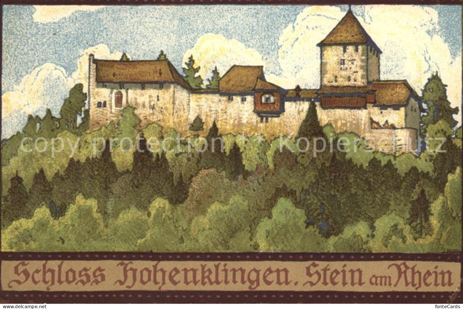 12159326 Stein Rhein Schloss Hohenklingen Stein Rhein - Autres & Non Classés