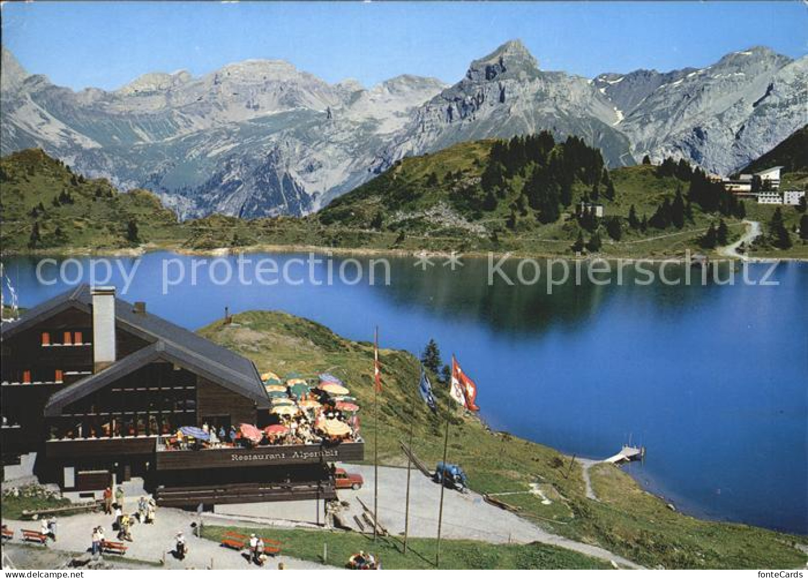 12156996 Engelberg OW Restaurant Alpstuebli Truebsee Alpen Engelberg OW - Autres & Non Classés