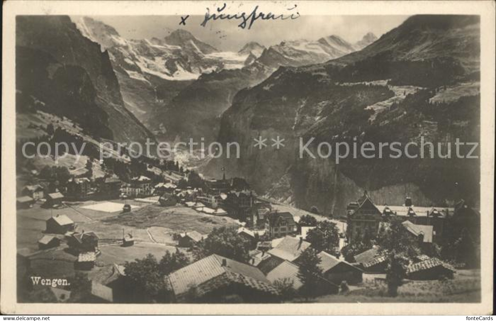 12146896 Wengen BE  Wengen - Andere & Zonder Classificatie