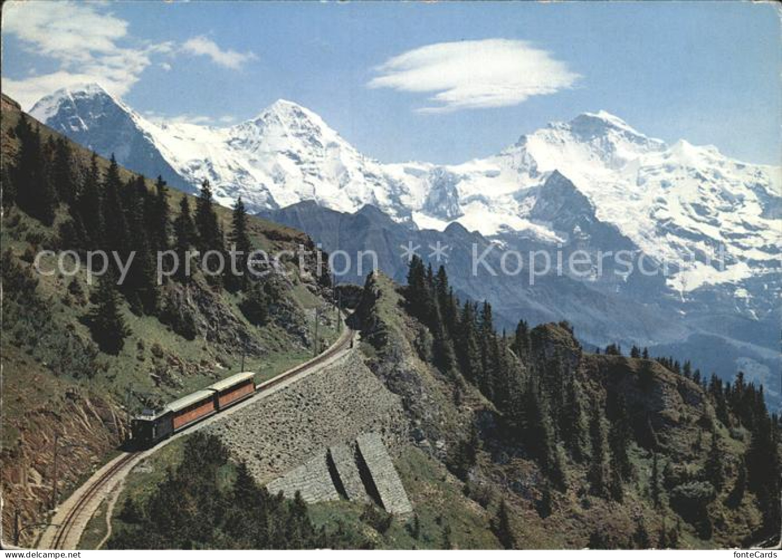 12123366 Schynige-Platte-Bahn Interlaken  Schynige-Platte-Bahn - Andere & Zonder Classificatie