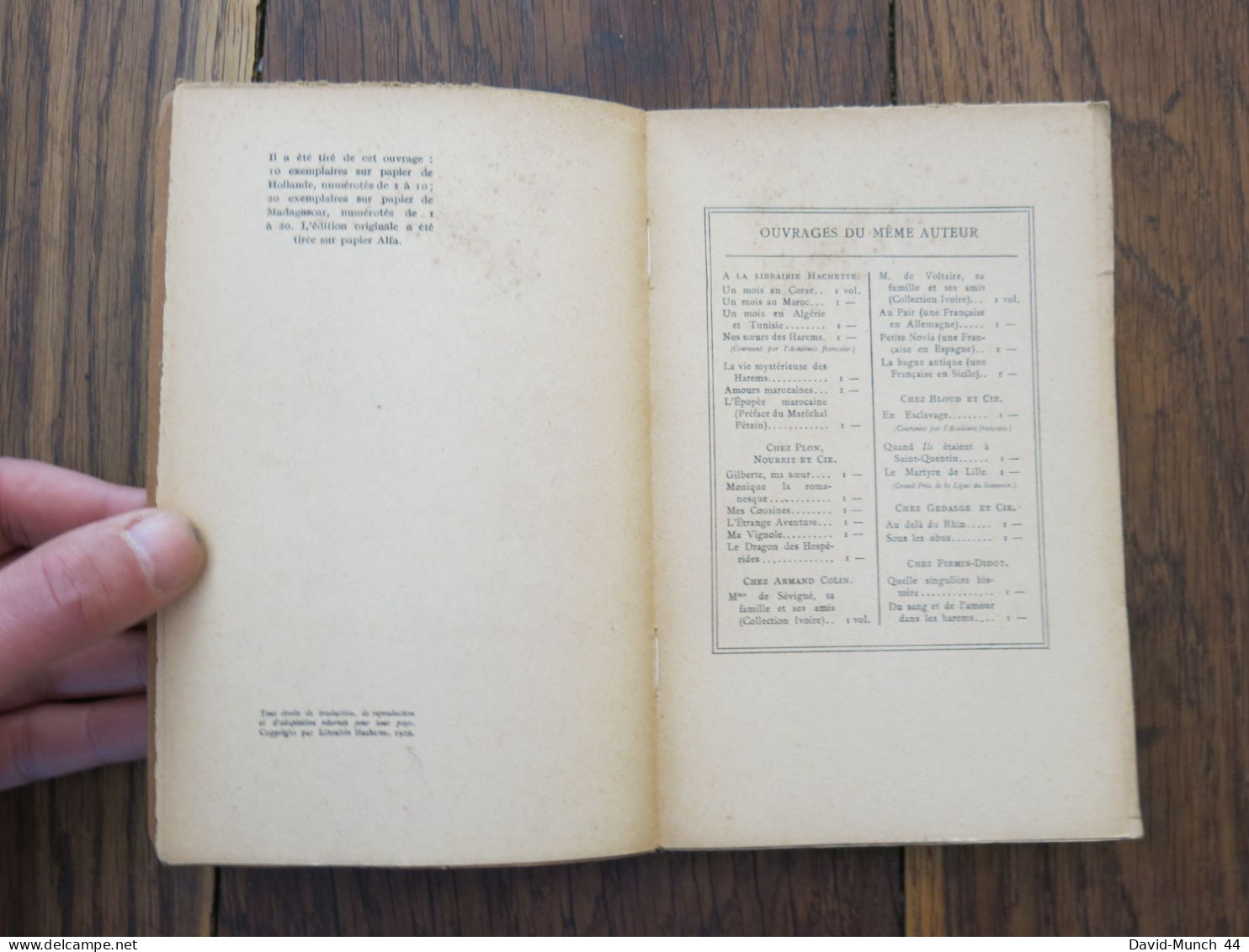 La Prise D Alger De Henriette Celarié. Librairie Hachette, Récit D'autrefois. 1929 - 1901-1940